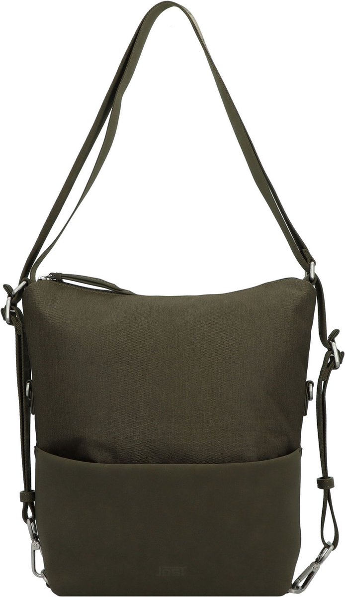 JOST Vrije tijd rugzak Rugzak Andoya 2 Way Backpack Taupe Donkergroen