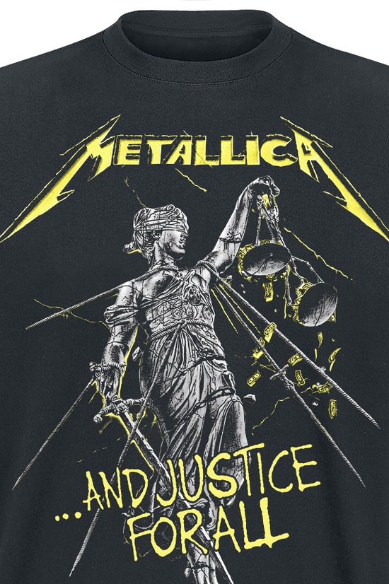 Metallica... And Justice For All - T-shirt Tracklist noir 3XL Katoen - Produits dérivés du groupe, Groupes