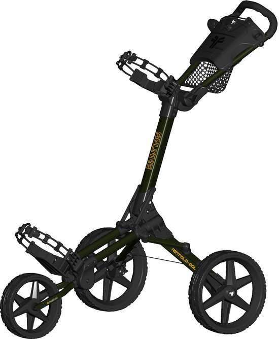 Fastfold Square Golftrolley - Golfkar - Groen Zwart van FastFold — afbeelding 2