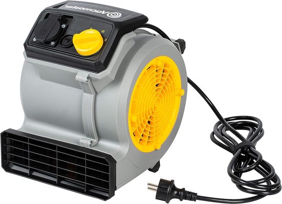 Vacmaster AM1202 luchtfan 124 W, 3 snelheden, tafelmodel, stil, tapijtdroogfunctie, voor koeling, ventilatie en drogen | Ventilatoren