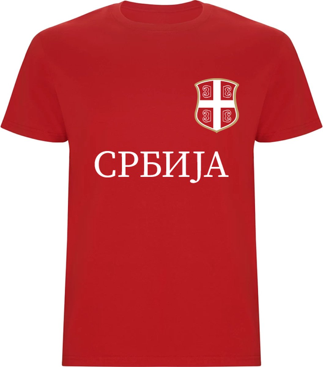 Servie Rood T-shirt - servie - voetbal - club - europa - wedstrijd