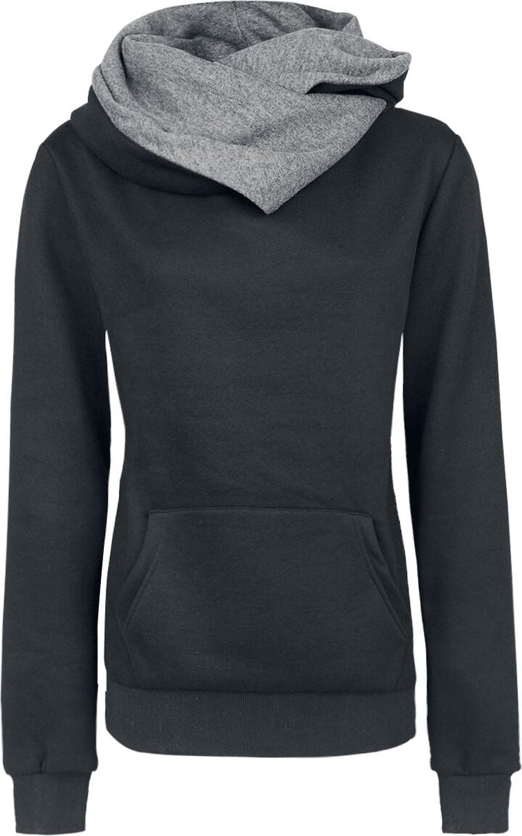 Forplay Pentagram Dames Trui met capuchon - zwart - S
