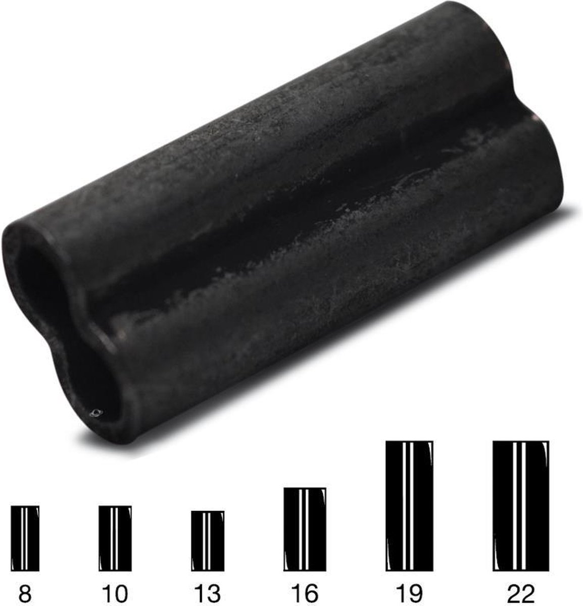VMC 3987BK Sleeves Double Zwart 10