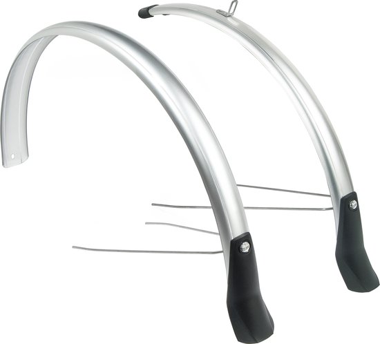 BBB BFD-25 Spatbordenset RainProtectors 26/28 Zwart - Bike Experts