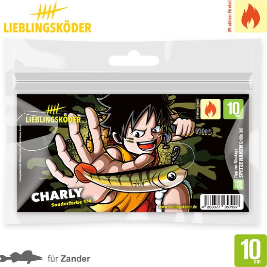 Lieblingsköder Shad 10cm Charly 10cm Charly - PROMO van LIEBLINGSKODER — afbeelding 2