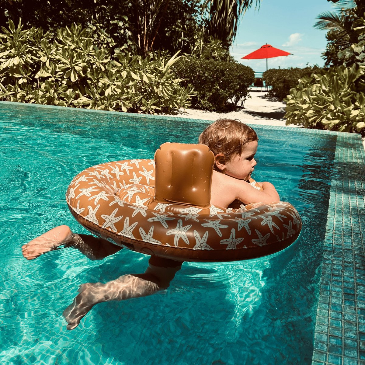 Swim Essentials Baby Float - 0-1 Jaar - Gold Yellow