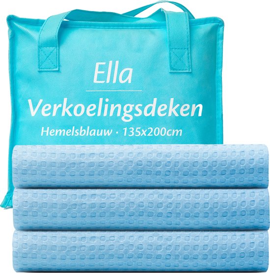 Koeldeken - 100% Bio-Tencel - Zelfkoelende deken - Cooling blanket - Zomerdekbed - Zomerdeken