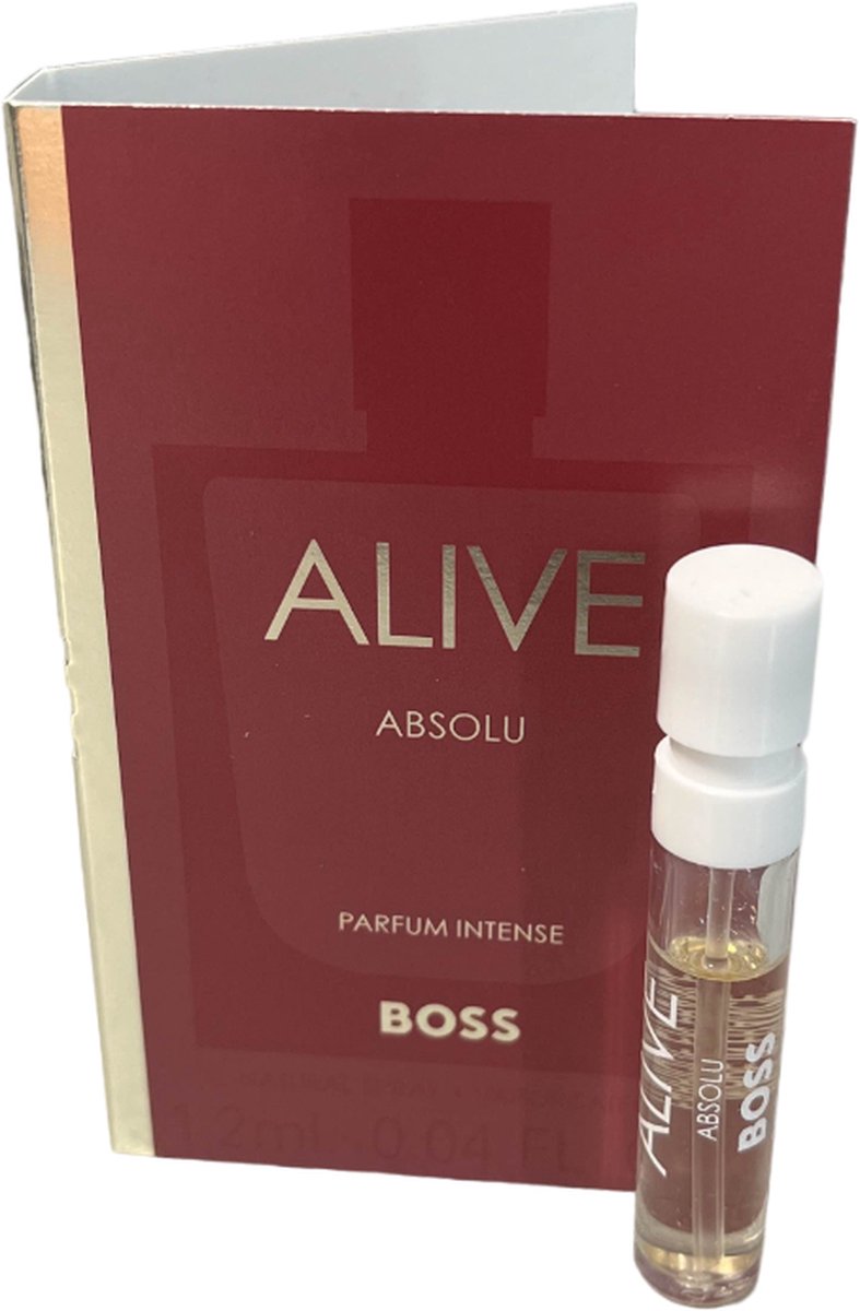 Goedkoopste Alive Absolu - Parfum Intense - Boss - 1,2ml Reisverpakking