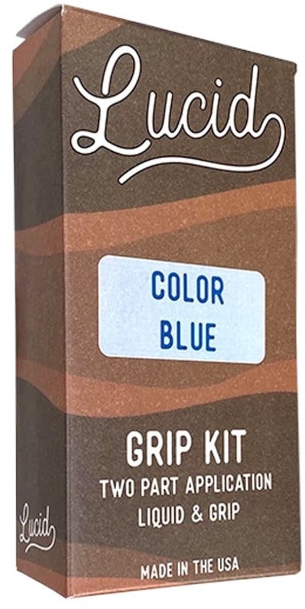Lucid Grip Clear Spray On Grip Blue