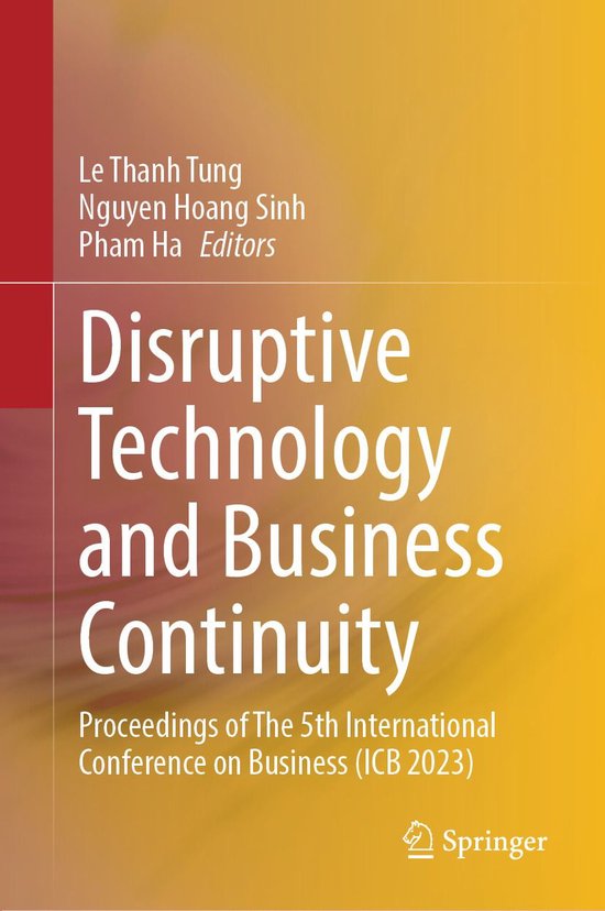 Business and Management (R0) - Disruptive Technology and Bus ... - cover
