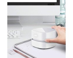 Stellar Desktop Stofzuiger - Mini Stofzuiger - Oplaadbaar via USB - 360° draaibaar - Bureau Stofzuiger - 8 x 8 x 6 cm