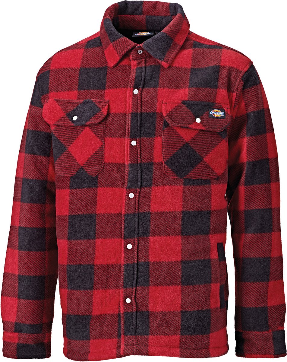 Dickies Portland Vest Gevoerd Heren Rood