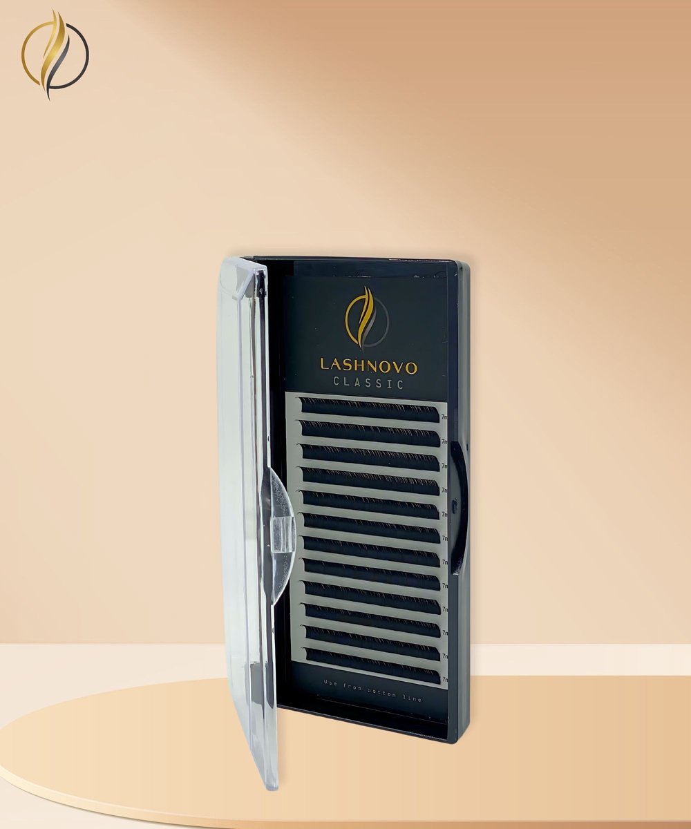 Goedkoopste 0.20 CC 14mm Krul Classic - One By One - Lashnovo - Wimperextensions Nep Wimpers