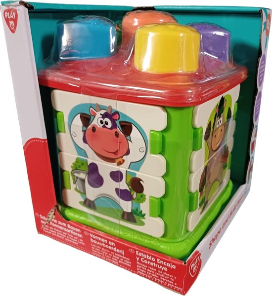 PLAYGO - Infant & peuters - vorm- en bouwschuur - Jono Toys 1752 van Playgo — afbeelding 4