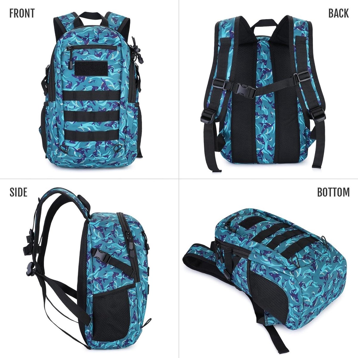 Sac à Dos Militaire Tactique – Vert – Neuf, Sans Marque – Idéal Rando Et Airsoft
