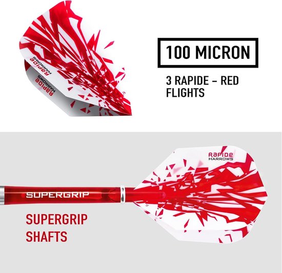 Rapide Dart Steel Darts - Unisex Adult - High Quality - Fast Delivery van Rapide — afbeelding 5