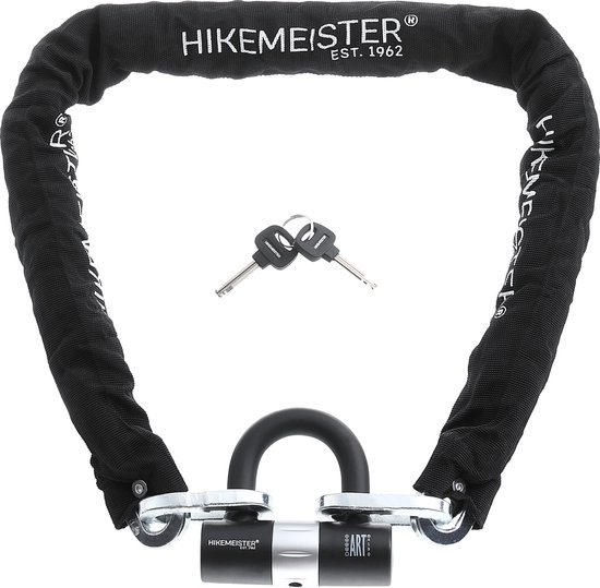 Hikemeister ® ART 4 Kettingslot 120 cm / Fietsslot / Ebike / Fatbike / Scooterslot / Motorslot / Schijfremslot van Hikemeister — afbeelding 3