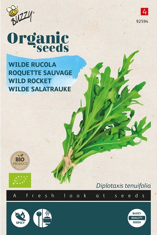 Wilde Rucola – Organic Seeds (Bio)