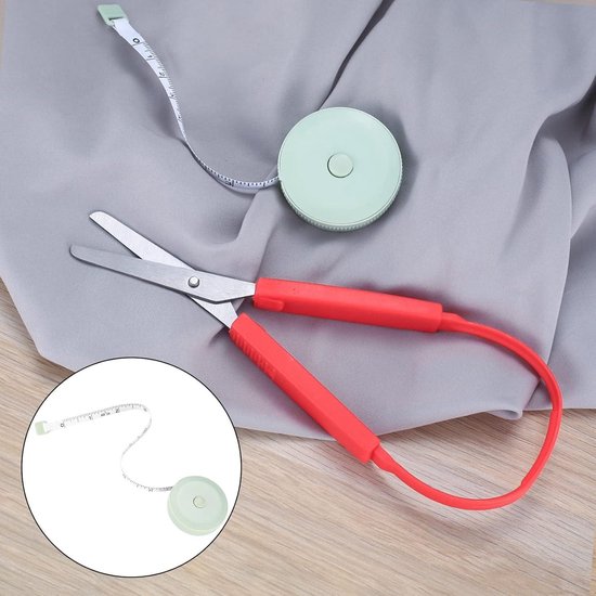 3-Piece Loop Scissors Set for Children and Adults - Craft Scissors with ...