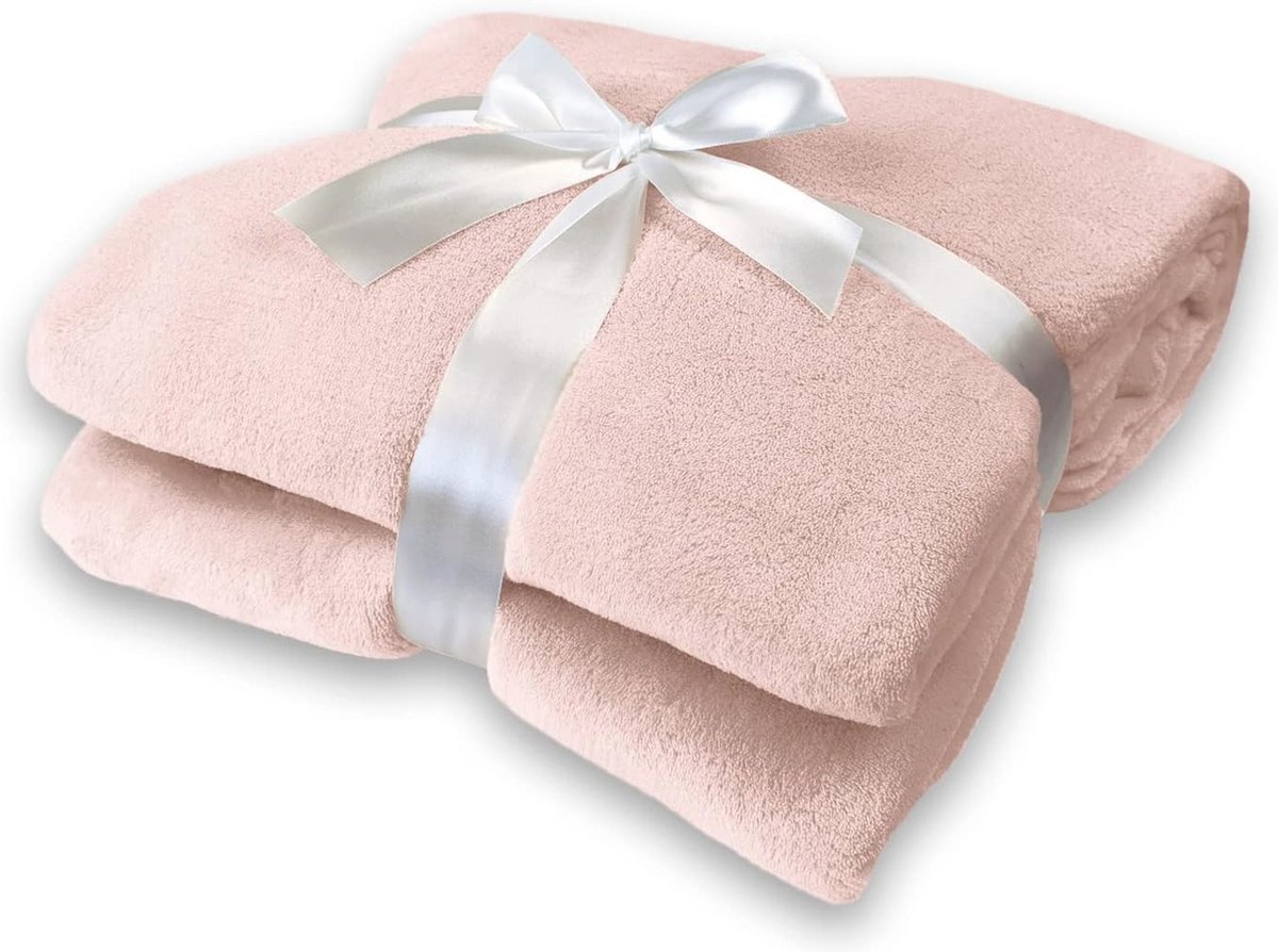 Zachte knuffeldeken in trendy kleuren - Microvezel fleece deken 150x200 cm