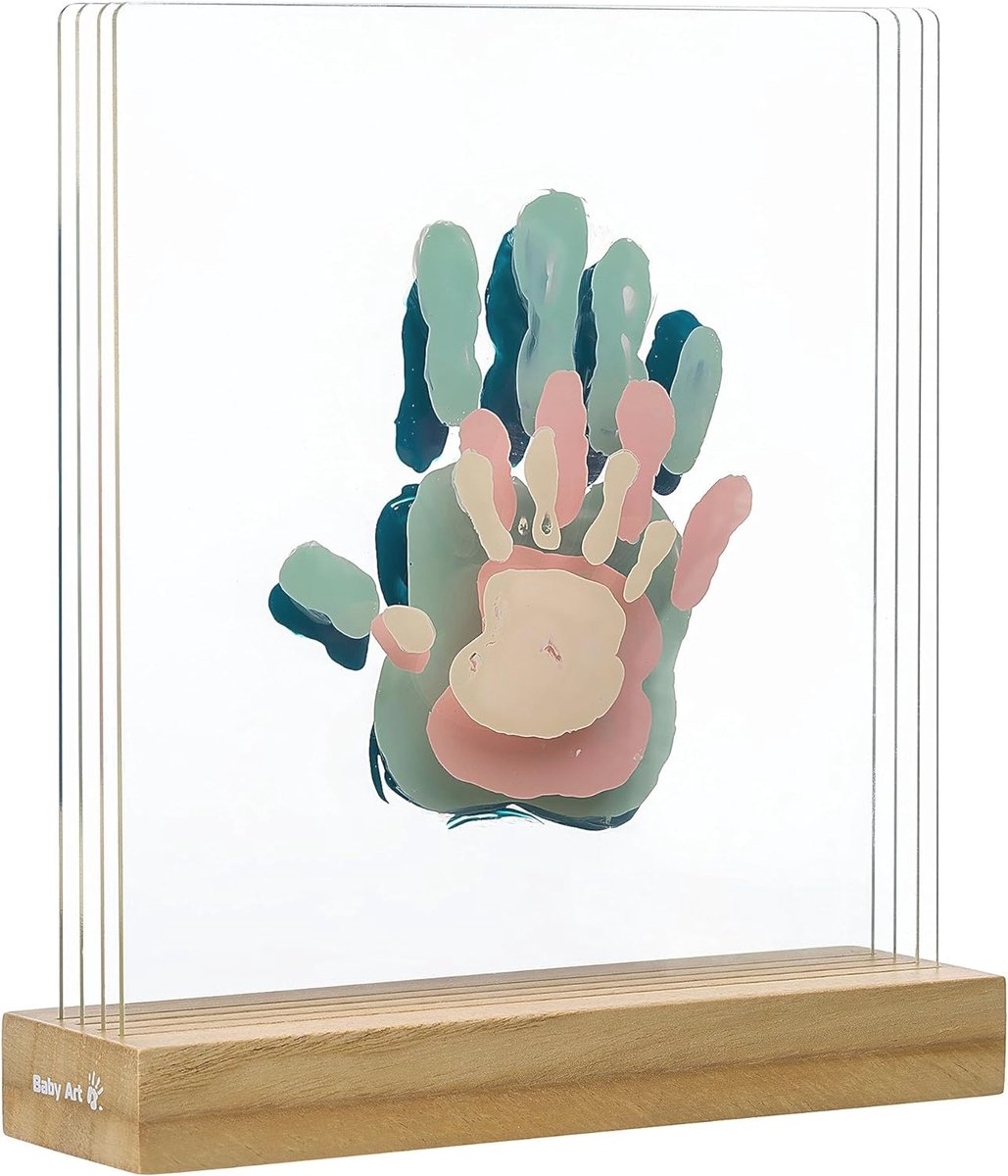 Voet- en handafdrukset voor het hele gezin - Creatieve fotolijst voor baby's en kinderen - Uniek cadeau voor geboorte