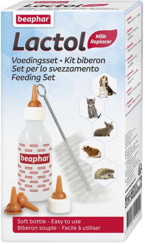 Beaphar Zuigflesje Voedingsset - Drinkfles
