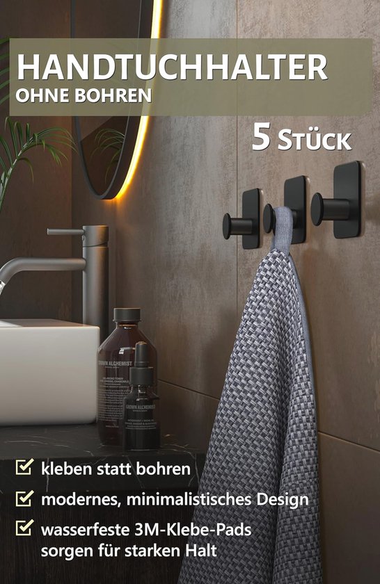 Kruidenrek van metaal, kruidenrek voor aan de muur, set van 4 met