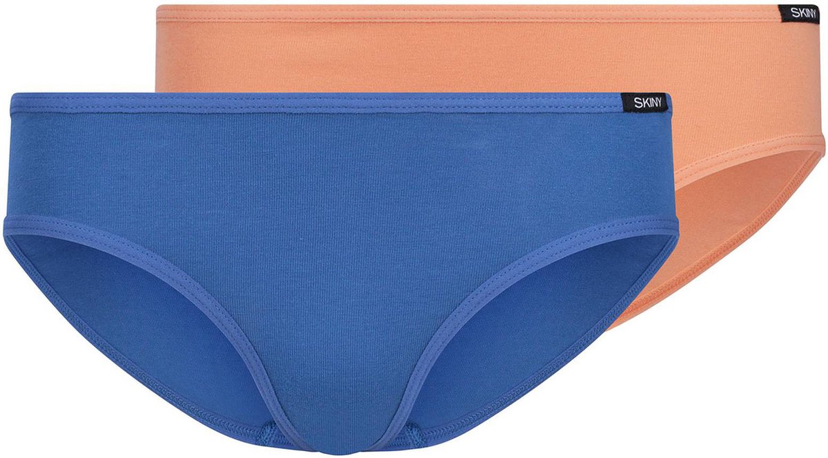 Skiny Slip Set van 2 Blau/Orange
