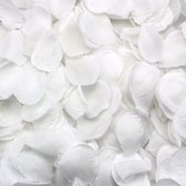 Scoby - Rozenblaadjes - Bruiloft Decoratie - Romantisch Pad - Wedding Petals - Wit - 300 Stuks