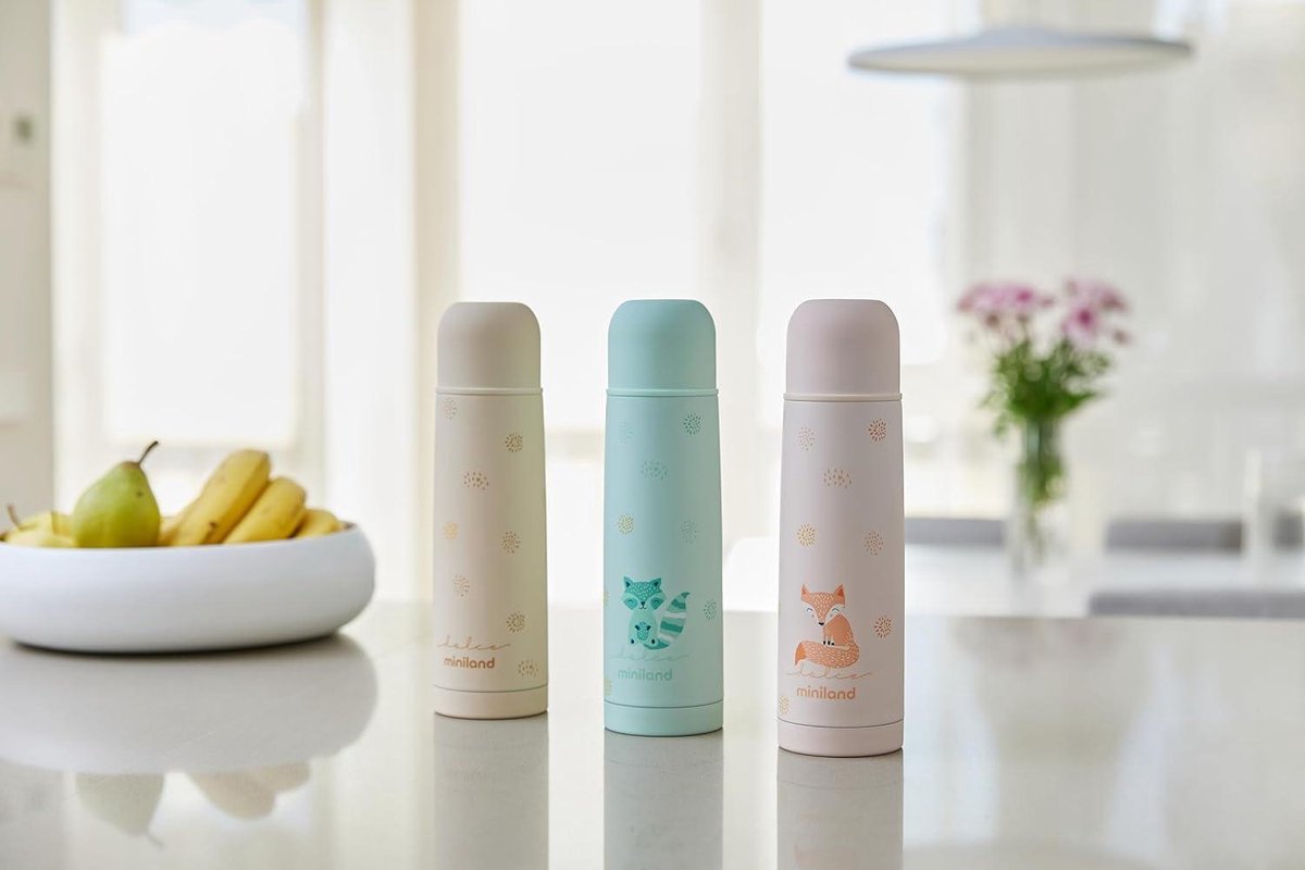 Vanilla Thermoskan 500 ml - Houdt Vloeistoffen 24 Uur Warm en Koud