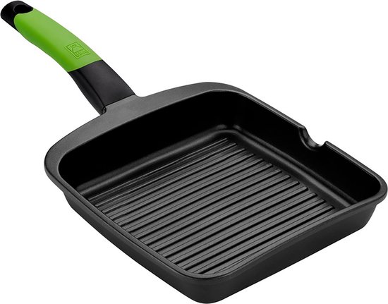 Bra Dupla Premiere dubbele omeletpan 20 cm van gegoten aluminium met