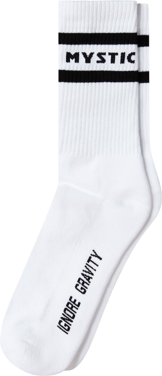 Mystic Brand Sokken Antislip. Wit