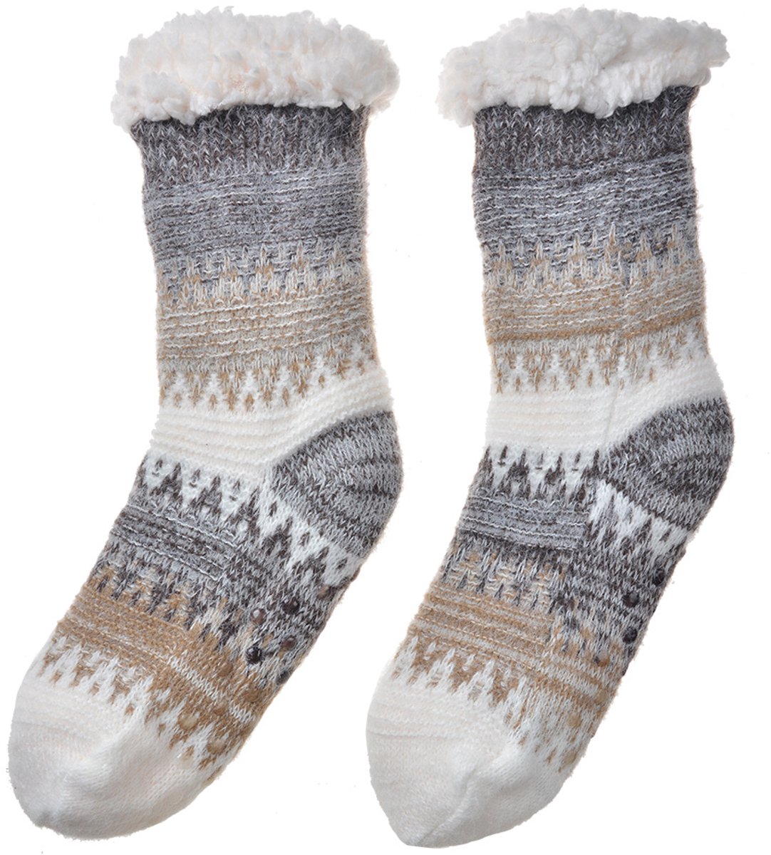 Clayre & Eef Huissokken one size Bruin Synthetisch