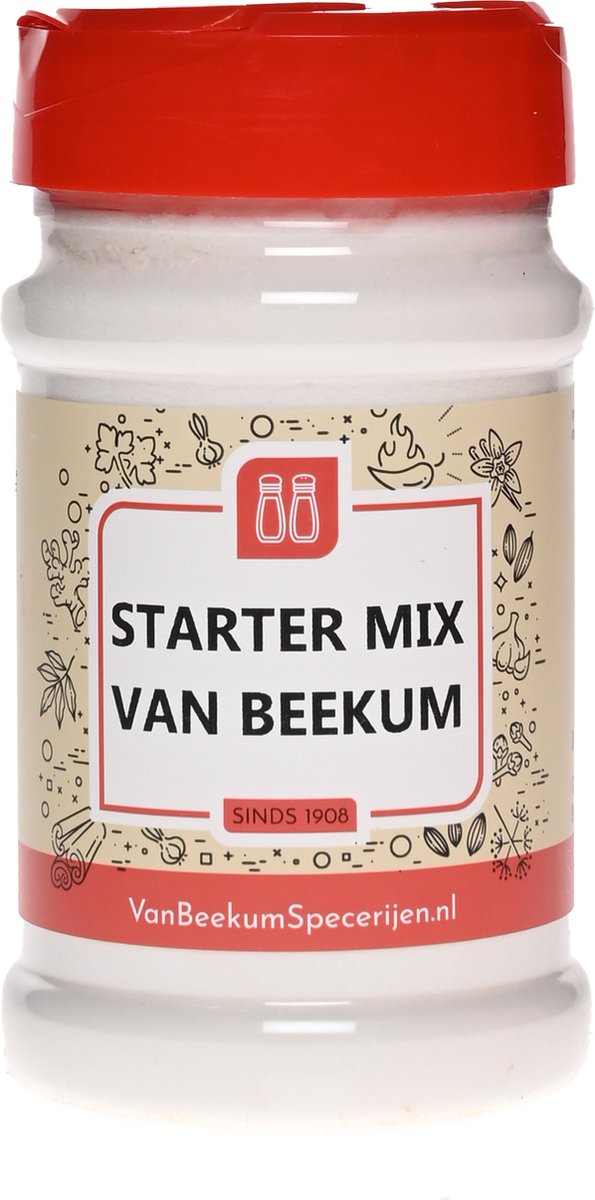 Goedkoopste Van Beekum Specerijen - Starter Mix Van Beekum / Startercultuur - Strooibus 225 gram