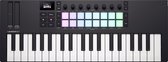 Novation Launchkey Mini 37 MK4 - Compacte MIDI Keyboard Controller - 37 Mini-Toetsen - 16 FSR Pads - OLED Display - USB-C