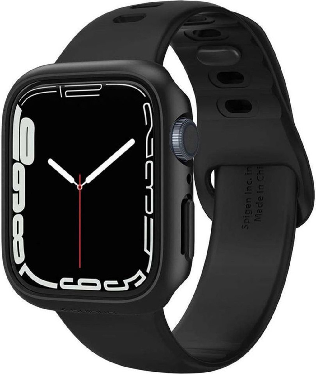 Spigen - Apple Watch hoesje - Thin Fit - 41mm- Zwart