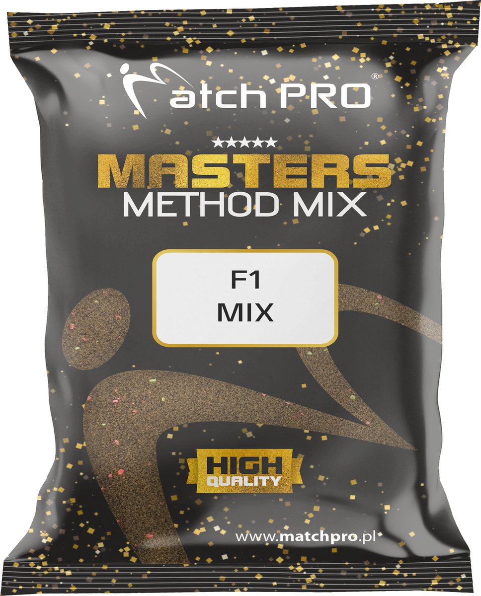 MatchPro Masters Method Mix 700gr - Soort : F1 Brown