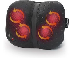 Shiatsu Massagekussen met Warmtefunctie voor Ergonomische Rugmassage