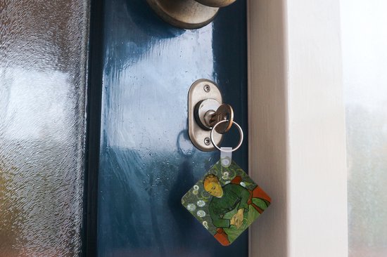 Porte-clés - Cadeaux à distribuer - La berceuse (portrait de Madame Roulin) - Vincent van Gogh - Plastique