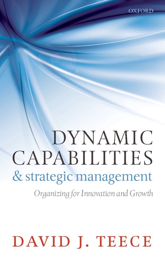 Dynamic Capabilities and Strategic Management - cover