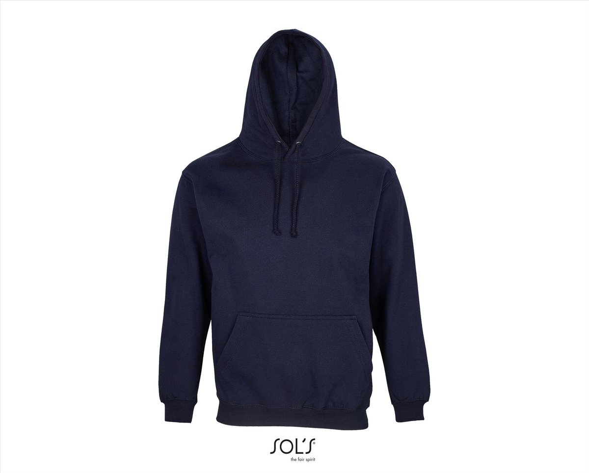 SOL'S Unisex Condor Hooded Sweatshirt L03815 - French Navy - XS