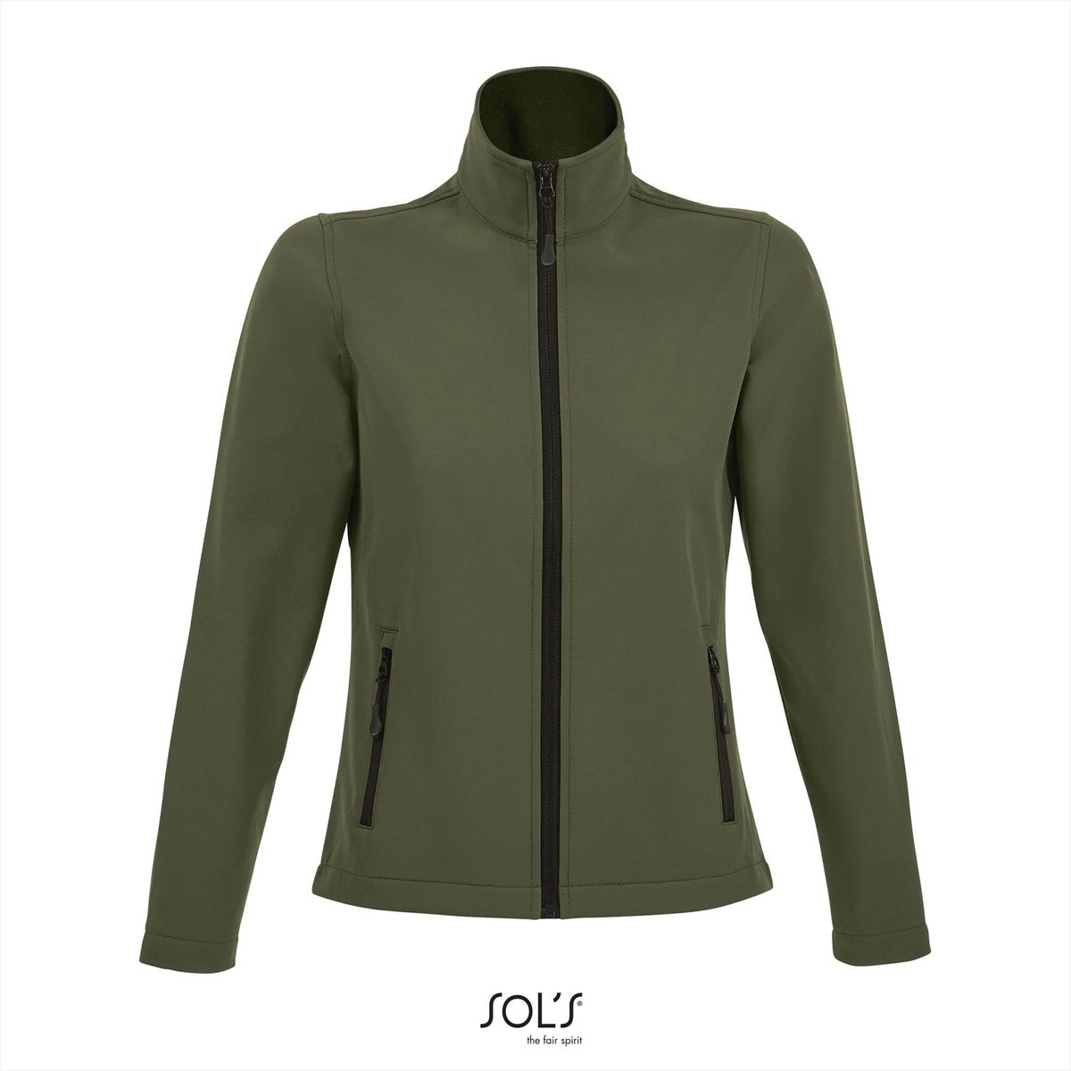 SOL’ Women´ Softshell Zip Jacket Race L838 Army
