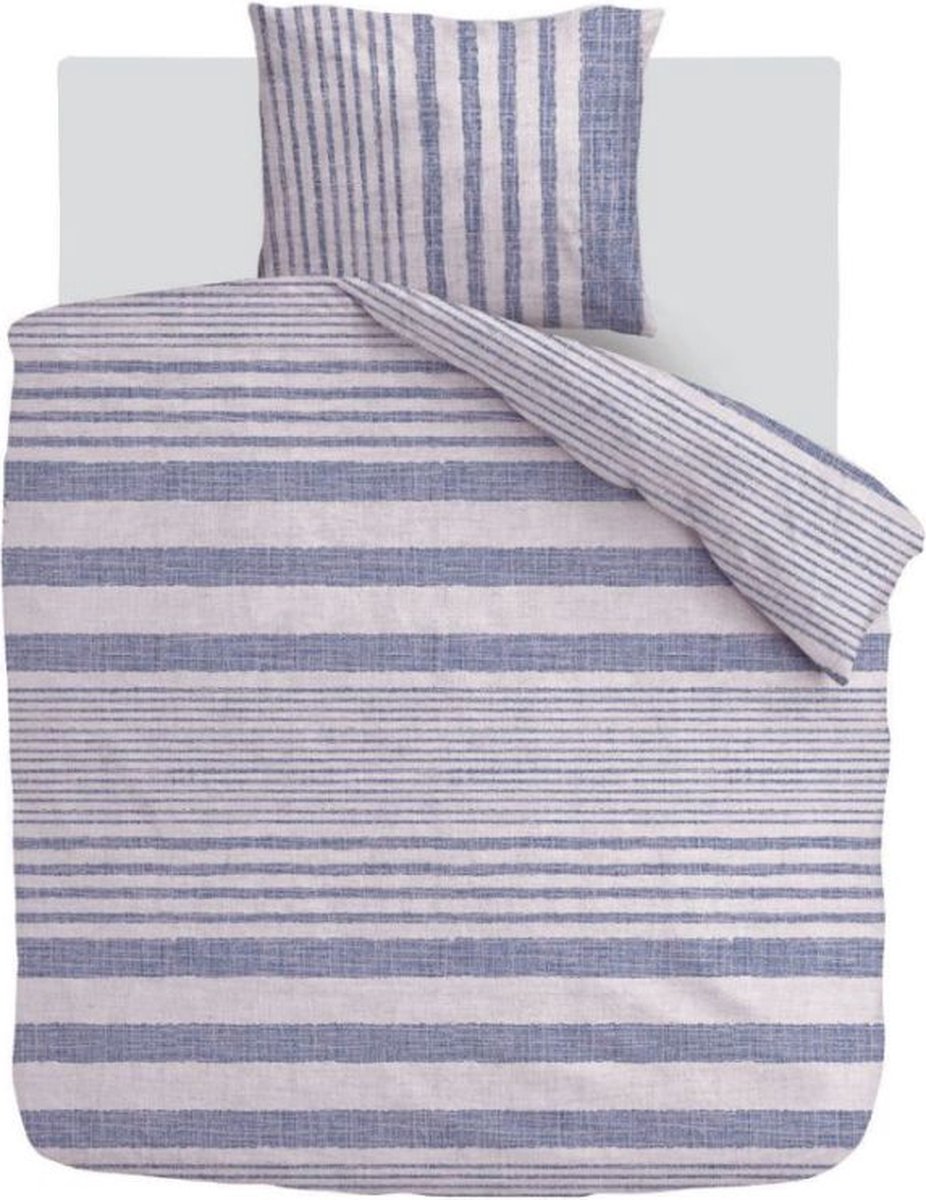Zydante Dekbedovertrek - Cotton Rich Collection - Saint Tropez - Pastel Blauw / 240x200
