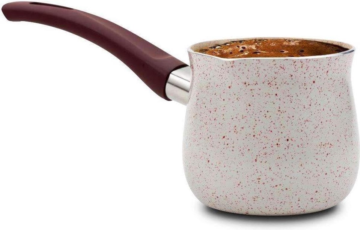750 ml Turkse koffiepot met keramische coating voor de bereiding van Turkse koffie Smeltkroes Koffiepot