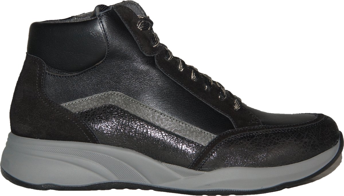Durea 9811 Sneaker Zwart/Grijs K