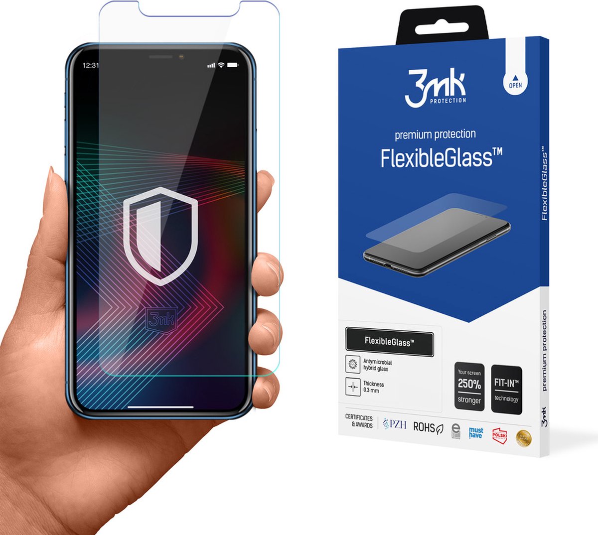 Apple iPhone Xr - 3mk FlexibleGlass