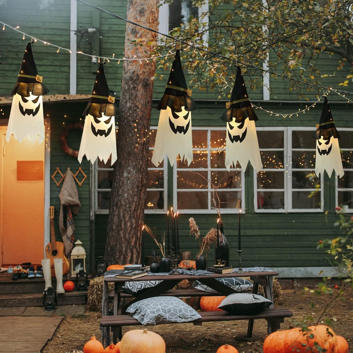 Halloween Decoratie Met Led Licht Vooraf Geïnstalleerde