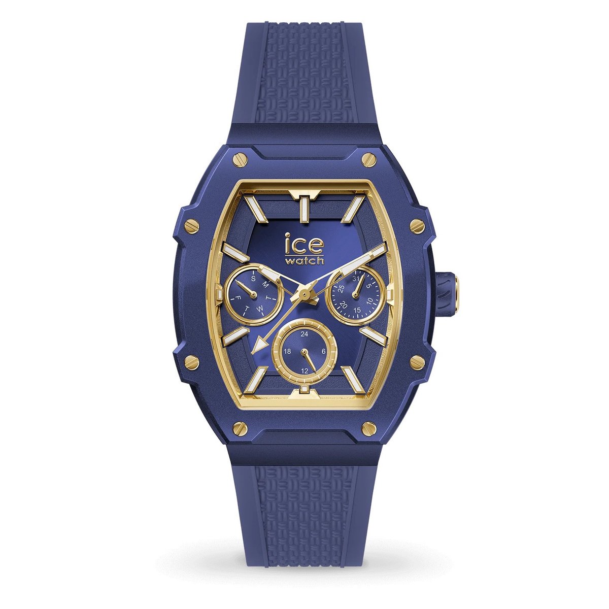 Ice Watch ICE boliday - Digital blue 023802 Horloge - Siliconen - Blauw - Ø 40 mm