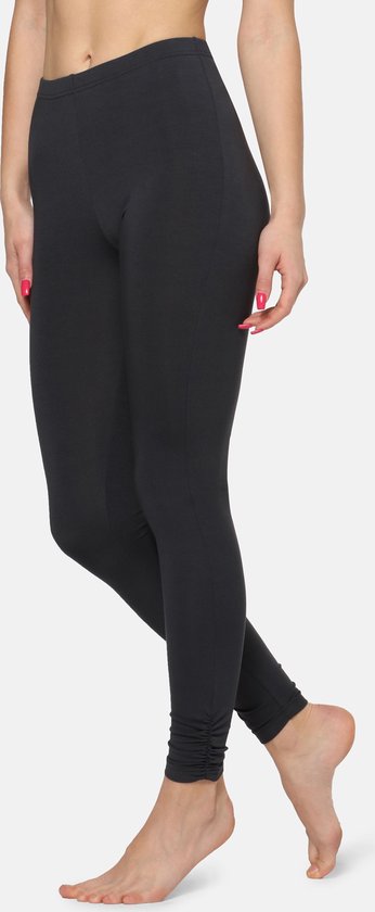 Merry Style Dames Leggings - Sport - Vrijetijdsbroek - Lang - Viscose - MS-MS10-345-LE - Grafiet - M