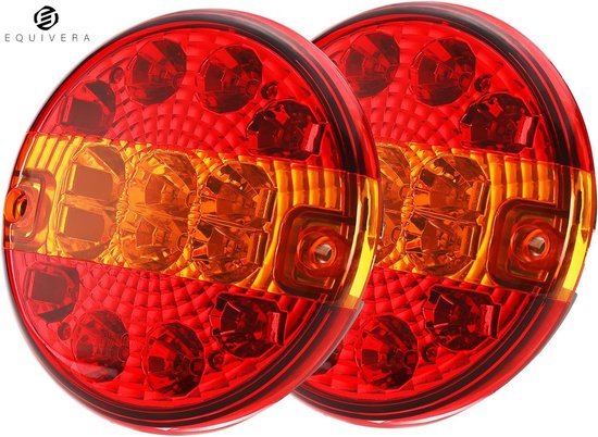 Equivera Siècle des Lumières de remorque - Set Siècle des Lumières de remorque - Éclairage de remorque - Siècle des Lumières de remorque